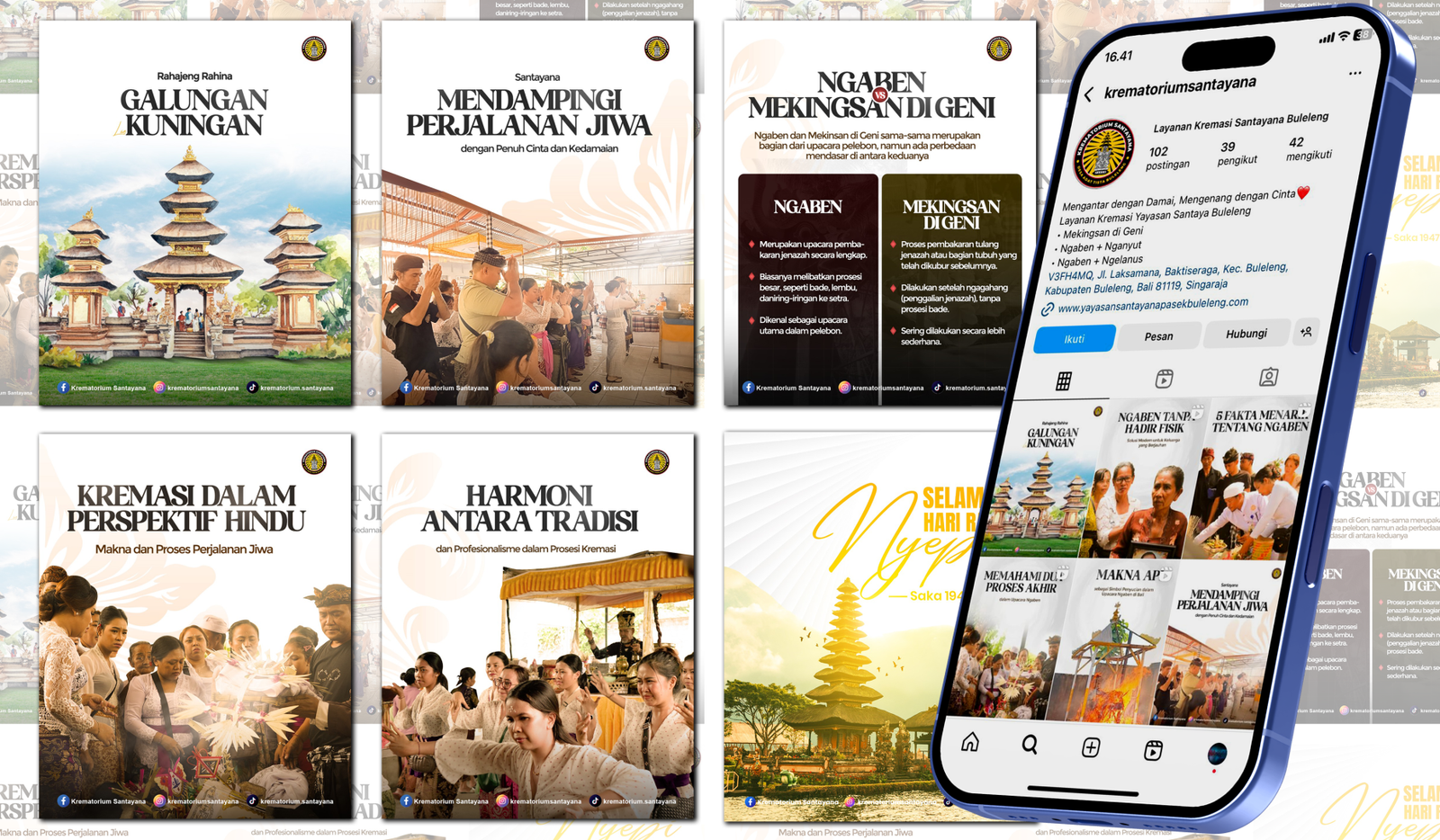 mockup smm santayana